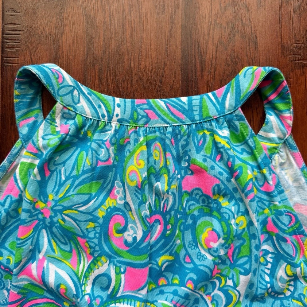 Lilly Pulitzer Danberry Dress S “Seabreeze Hey Gull Friend” Summer Vacation CUTE - Picture 14 of 16